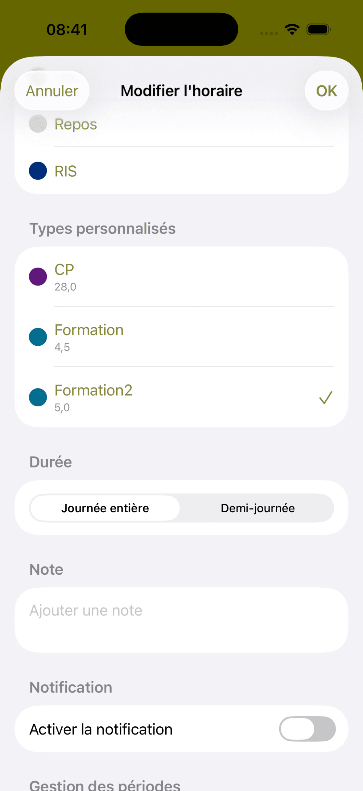 modifier-horaires2 Modifier un horaire