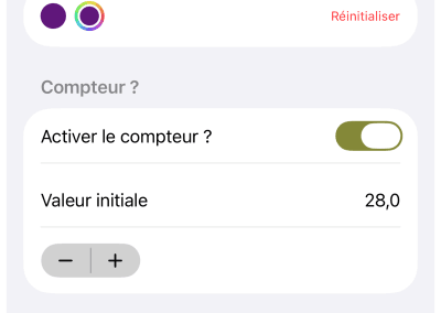 Kalendar iOS - Congés